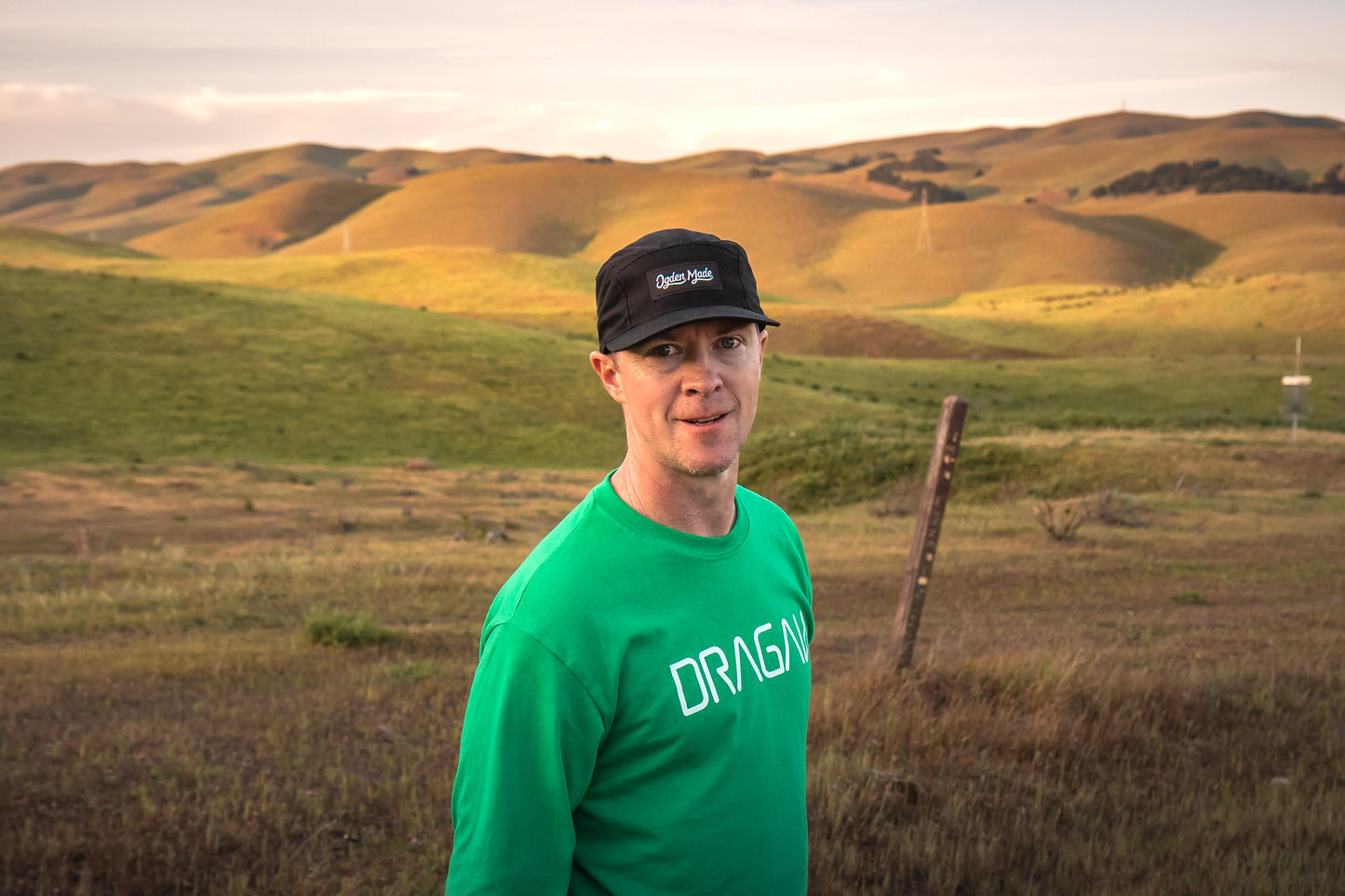 Dragan Logo Long Sleeve in Green