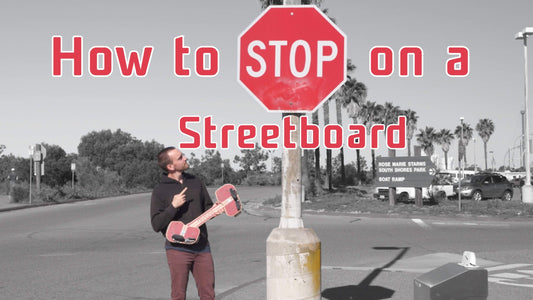 How to Stop on a Snakeboard Streetboard